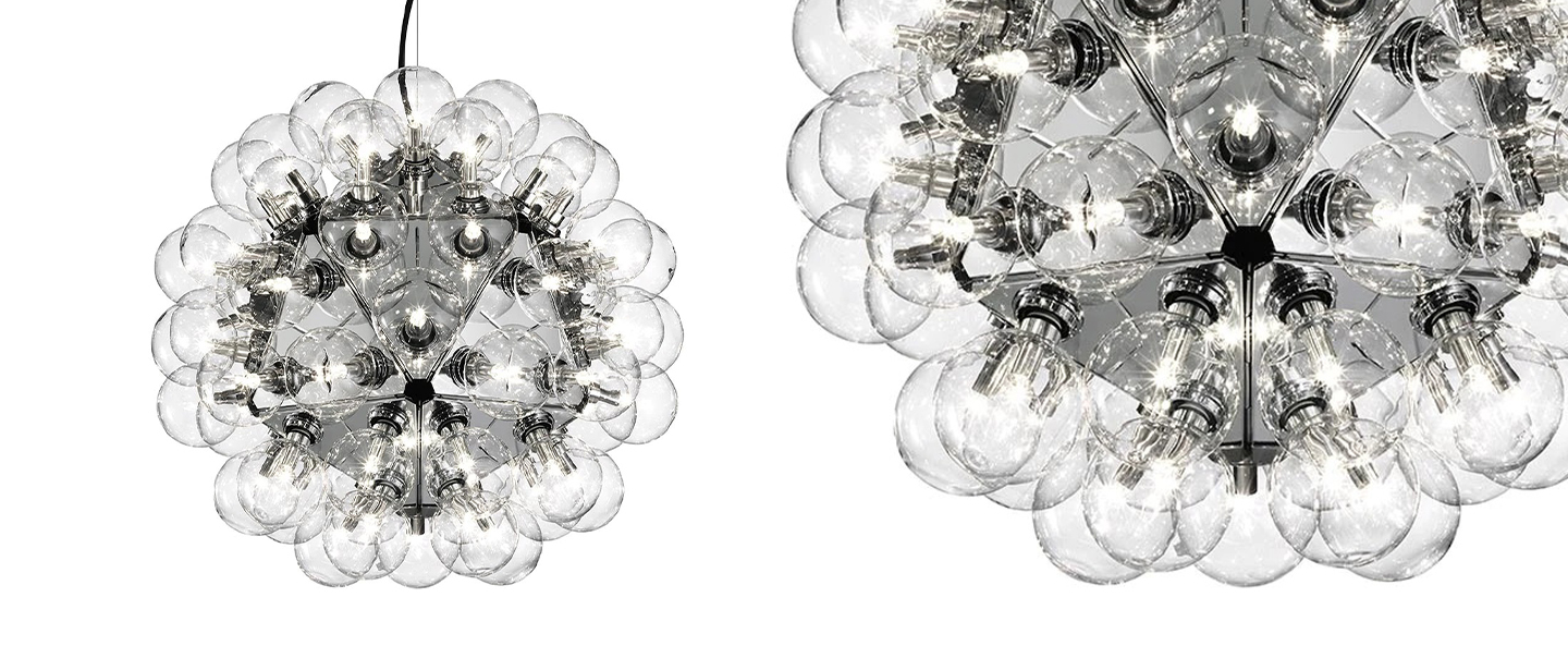 banner-image Suspension taraxacum 88 transparent o80cm h80cm flos normal