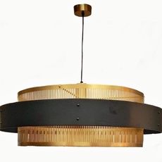 Tarya studio gong suspension pendant light  gong ga 045 bl  design signed nedgis 108500 thumb