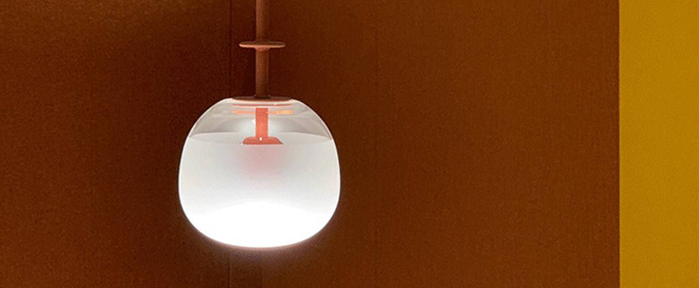 banner-image Suspension tempo 5772 terracotta 0led 2700k 300lm o13cm h26 8cm vibia normal