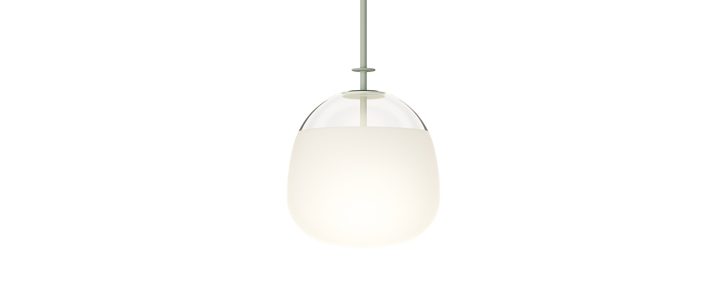 banner-image Suspension tempo 5772 vert 0led 2700k 300lm o13cm h26 8cm vibia normal