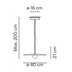 Tempo 5776 lievore altherr studio suspension pendant light  vibia 577637 1b  design signed nedgis 141833 thumb