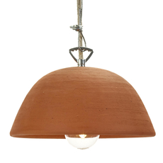 Terracotta bowl studio simple suspension pendant light  serax b7218409  design signed 59712 thumb