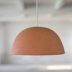 Terracotta bowl studio simple suspension pendant light  serax b7218410  design signed 59714 thumb