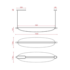 Thula 562 22 federica biasi suspension pendant light  tooy 562 22 c74 c68 w02  design signed nedgis 129799 thumb