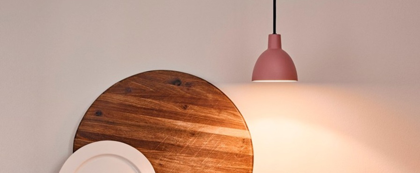banner-image Suspension toldbod rose fonce o12cm h12 1cm louis poulsen normal