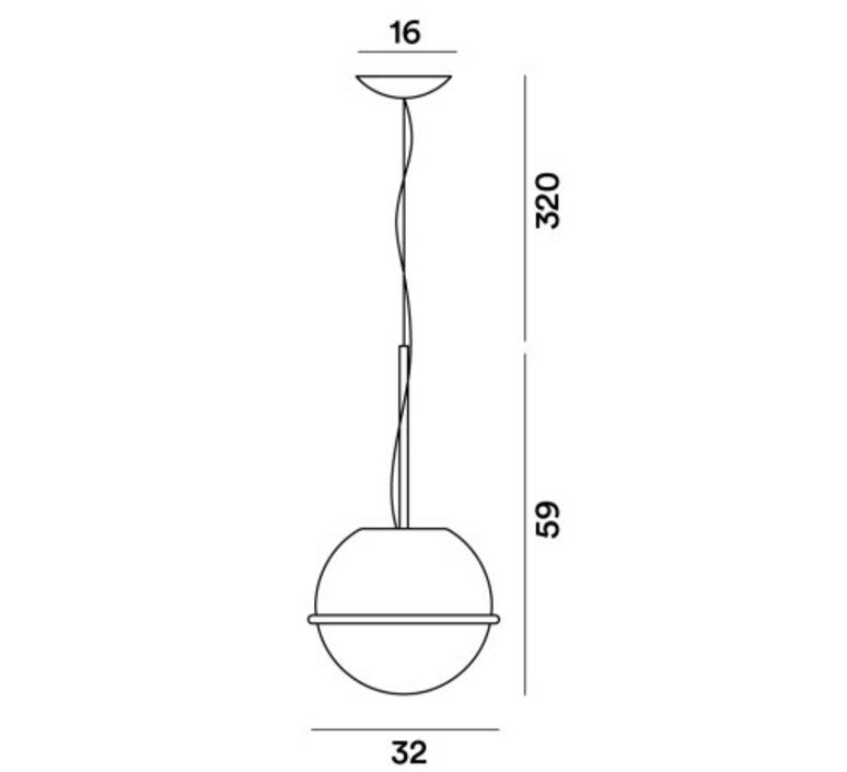 Tonda ferruccio laviani suspension pendant light  foscarini fn3180s000w10e30  design signed nedgis 177754 product