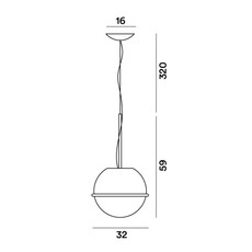 Tonda ferruccio laviani suspension pendant light  foscarini fn3180s000w10e30  design signed nedgis 177754 thumb