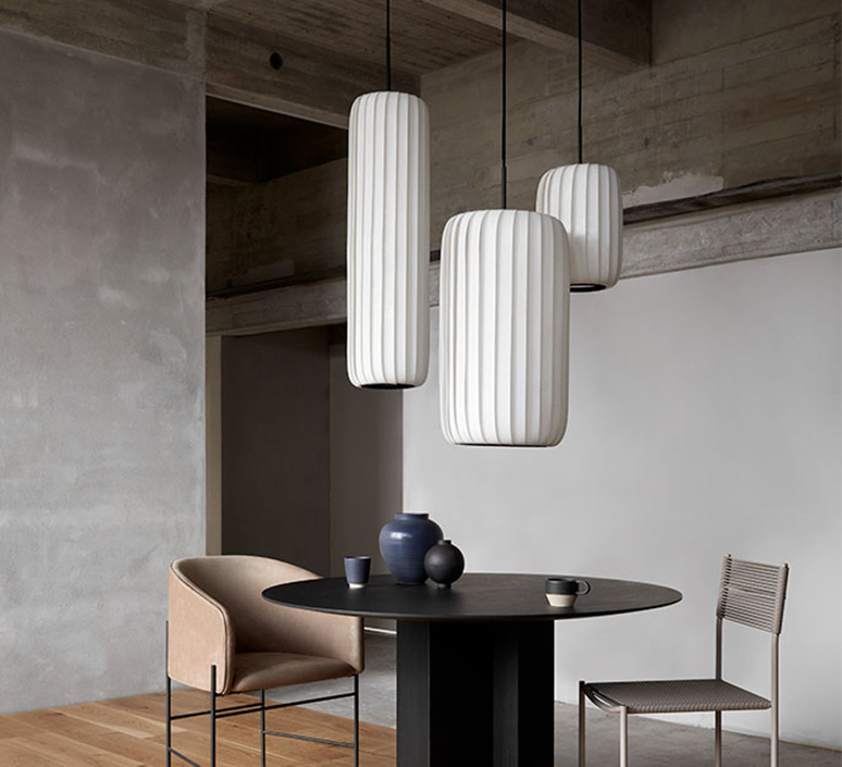 Tr37 tom rossau suspension pendant light  tom rossau tr37 pendant pc white 23x33  design signed nedgis 132614 product