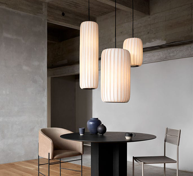 Tr37 tom rossau suspension pendant light  tom rossau tr37 pendant pc white 25x94  design signed nedgis 132616 product