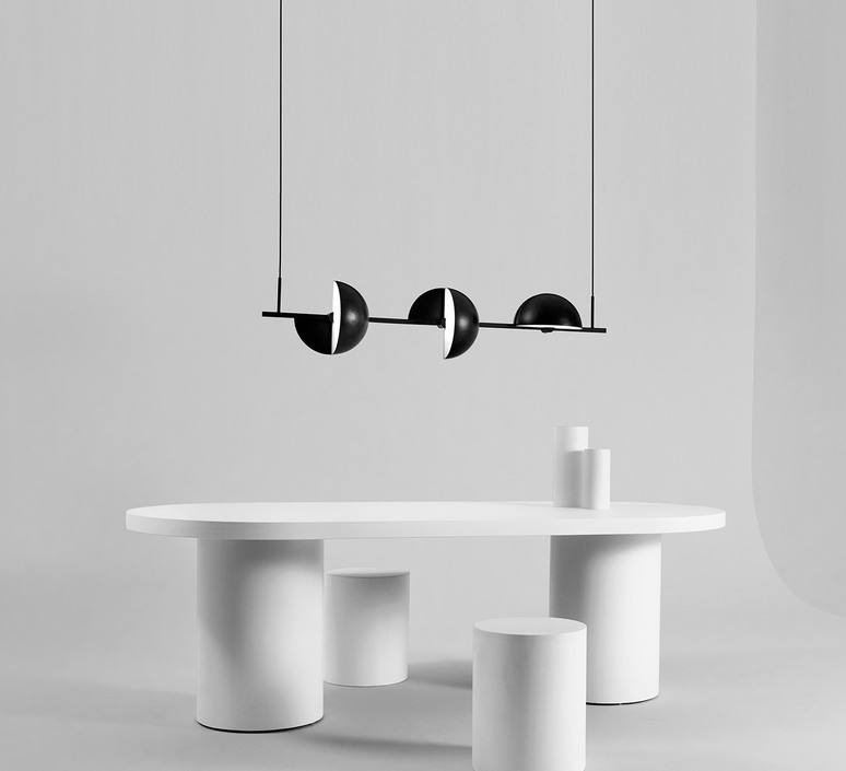 Trapeze triplette jette scheib suspension pendant light  oblure triplette jstr2003  design signed 187373 product