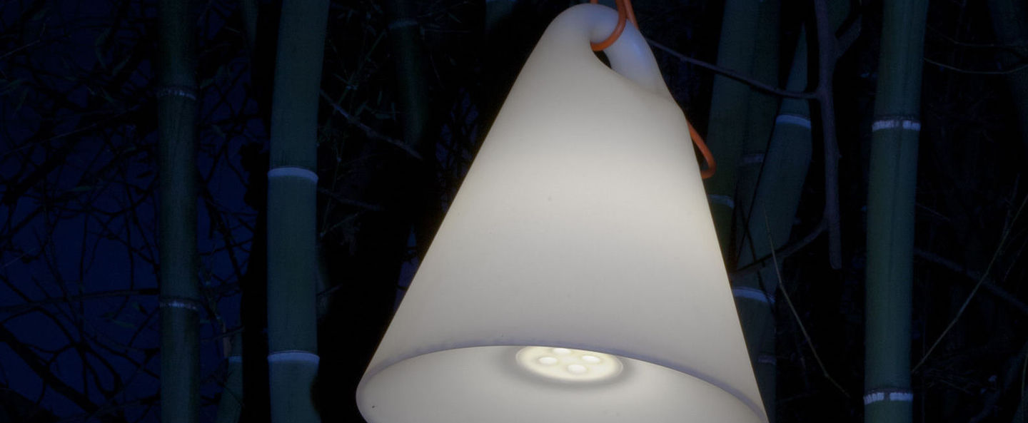 Suspension trilly s blanc led o27cm h36cm martinelli luce normal