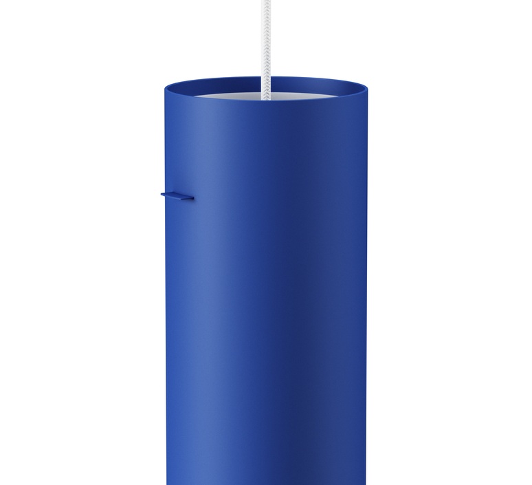 Tube large quel designer studio moebe suspension  moebe tube pendant large deepblue  design signed nedgis 195617 product