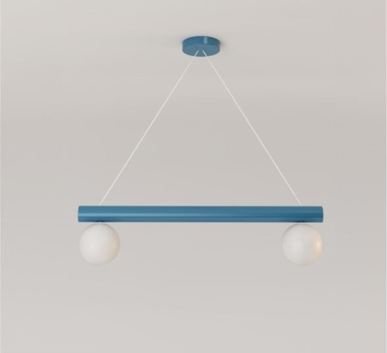 Tube with globes and cones gwendolyn et guillane kerschbaumer suspension pendant light  atelier areti 555ol p01 m0a 09  design signed nedgis 175872 product