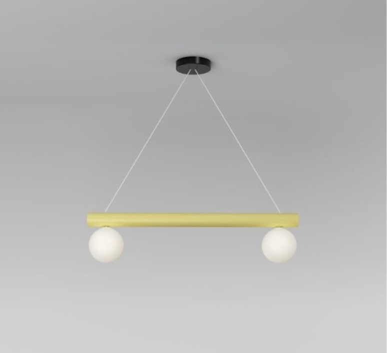 Tube with globes and cones gwendolyn et guillane kerschbaumer suspension pendant light  atelier areti 555ol p01 m0c 01 06  design signed nedgis 175876 product