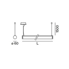 Tubo 60 quel designer studio xal suspension  xal 058 3214537o  design signed nedgis 188467 thumb