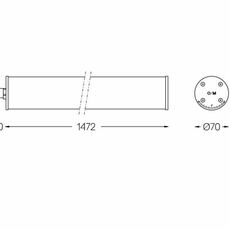 Tubo 70 studio o m light suspension pendant light  o m light 62643  design signed nedgis 161431 thumb