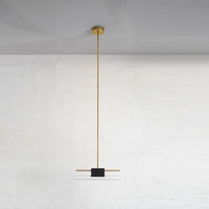 Tubus simple pendant mauricio obarrio suspension pendant light  contain tub 114 brushed brass carbon fiber  design signed nedgis 108632 thumb