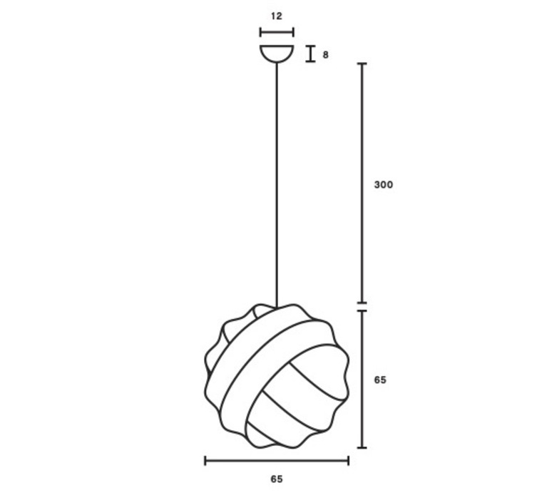 Turner 65 broberg ridderstrale suspension pendant light  pholc 279 113  design signed nedgis 130487 product