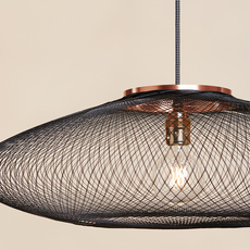 Ufo large  suspension pendant light  atelier robotiq ufo large black  design signed 133694 thumb