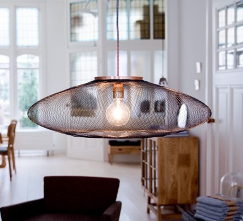 Ufo large  suspension pendant light  atelier robotiq ufo large black  design signed 42996 product