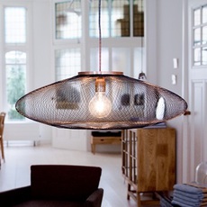 Ufo large  suspension pendant light  atelier robotiq ufo large black  design signed 42996 thumb