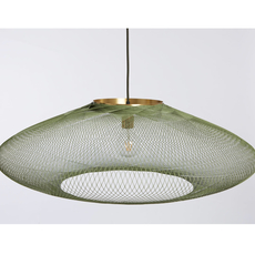 Ufo large soren blomaard anne lise heydra suspension pendant light  atelier robotiq ufo large mossgreen  design signed nedgis 111721 thumb