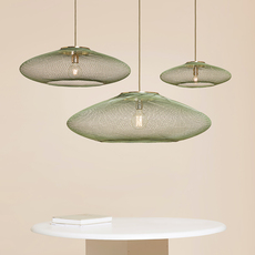 Ufo large soren blomaard anne lise heydra suspension pendant light  atelier robotiq ufo large mossgreen  design signed nedgis 134154 thumb