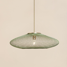 Ufo large soren blomaard anne lise heydra suspension pendant light  atelier robotiq ufo large mossgreen  design signed nedgis 134155 thumb