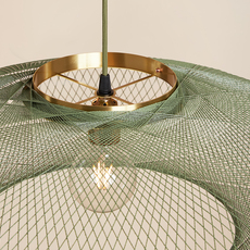 Ufo large soren blomaard anne lise heydra suspension pendant light  atelier robotiq ufo large mossgreen  design signed nedgis 134159 thumb