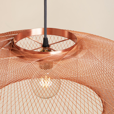 Ufo medium  suspension pendant light  atelier robotiq ufo medium lightcopper  design signed 130642 thumb