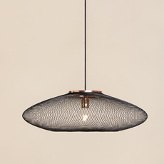 Ufo medium  suspension pendant light  atelier robotiq ufo medium black  design signed 133684 thumb