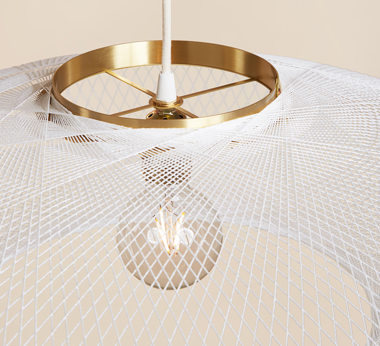 Ufo small  suspension pendant light  atelier robotiq ufo small white  design signed 133700 product