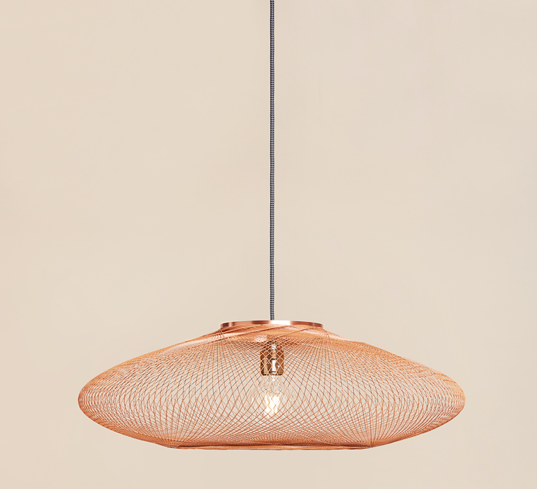 Ufo small  suspension pendant light  atelier robotiq ufo small lightcopper  design signed 130632 product