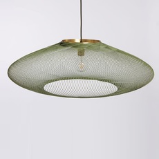 Ufo small soren blomaard anne lise heydra suspension pendant light  atelier robotiq ufo small mossgreen  design signed nedgis 112259 thumb