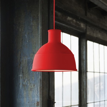 Suspension unfold rouge poussiereux o32 5cm h29 5cm muuto normal