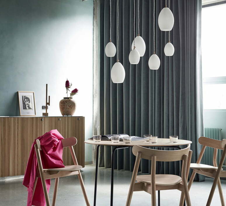 Unika large anne louise due de fonss et anders lundqvist suspension pendant light  northern northernlighting unika 533  design signed nedgis 86562 product