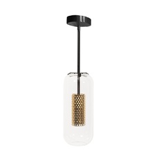 Vadim sarah poniatowski suspension pendant light  sarah lavoine 16suselevad laiton noir h36  design signed nedgis 178568 thumb