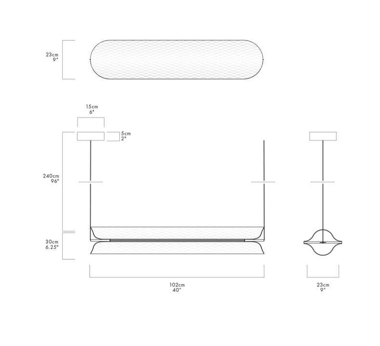 Vale 1 dali  caine heintzman suspension pendant light  andlight val 1 p clr ant 27 dal 230  design signed nedgis 89861 product