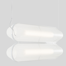 Vale 2 dali  caine heintzman suspension pendant light  andlight val 2 p clr sil 27 dal 230  design signed nedgis 90001 thumb