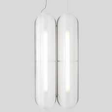 Vale 2 dali  caine heintzman suspension pendant light  andlight val 2 p clr sil 27 dal 230  design signed nedgis 90004 thumb