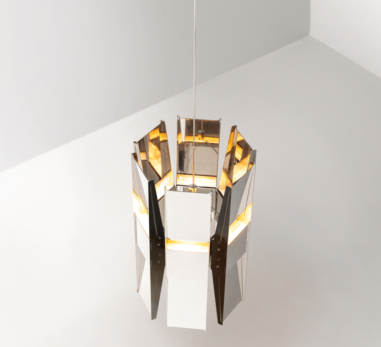 Vector 6 panneaux lukas peet suspension pendant light  a n d vec 6 p ps elv 230  design signed nedgis 181094 product