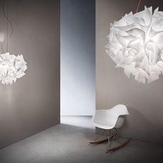 Veli couture l adriano rachele suspension pendant light  slamp vel78sos0003bw000  design signed nedgis 66188 thumb