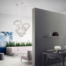 Veli couture l adriano rachele suspension pendant light  slamp vel78sos0003bw000  design signed nedgis 66189 thumb