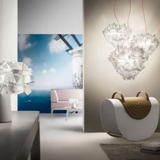 Veli couture l adriano rachele suspension pendant light  slamp vel78sos0003bw000  design signed nedgis 66191 thumb