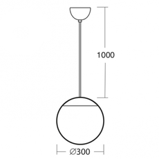 Verre souffle 30cm studio zangra suspension pendant light  zangra light o 098 go 001  design signed nedgis 127467 thumb