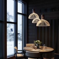 Victo small 4251 seppo koho suspension pendant light  secto design 4251 noir  design signed nedgis 146830 thumb