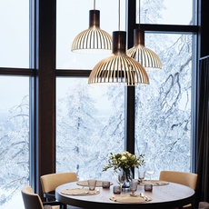 Victo small 4251 seppo koho suspension pendant light  secto design 4251 noir  design signed nedgis 146831 thumb