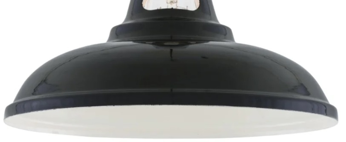 Suspension vienna industrielle noir o30 5cm h23cm mullan lighting normal