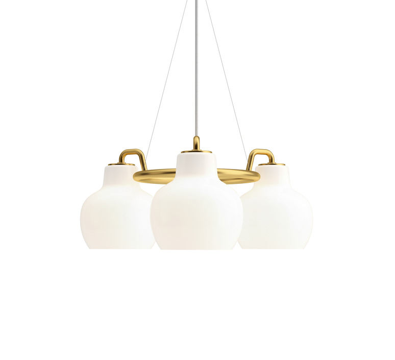 Vl ring crown vilhelm lauritzen  suspension pendant light  louis poulsen  vl ring crown 3 3x40w e27   design signed nedgis 205391 product