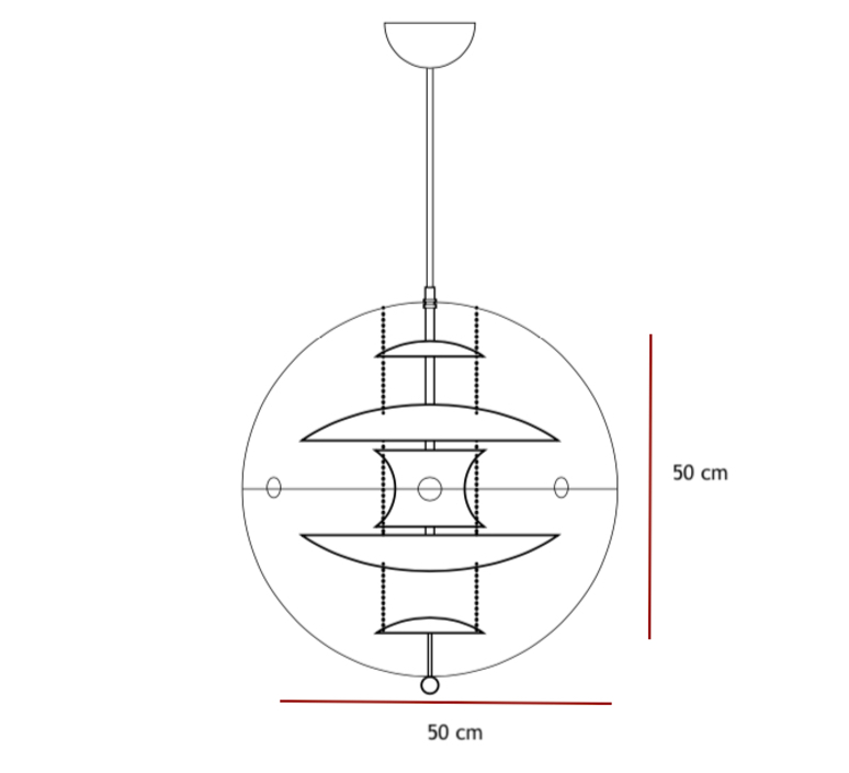 Vp globe large verner panton suspension pendant light  verpan 10010000001  design signed nedgis 89073 product